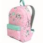 Imagem de Kit Mochila de Costas + Estojo + Fone de Ouvido Boa Forma Rosa 49152 e 49151 DMW