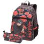 Imagem de Kit Mochila de Costas + Estojo Naruto Shippuden Itachi