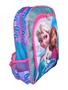 Imagem de Kit mochila de costas frozen infantil escolar meninas rosa brilho lancheira bolsa estojo