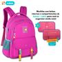 Imagem de Kit mochila de costas lancheira estojo Luluca oficial