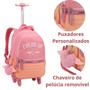 Imagem de Kit Mochila De Rodas e Estojo 360º Com Compartimento Para Notebook