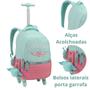Imagem de Kit Mochila De Rodas e Estojo 360º Com Compartimento Para Notebook