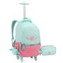 Imagem de Kit Mochila De Rodas e Estojo 360º Com Compartimento Para Notebook
