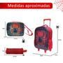 Imagem de Kit Mochila de Rodinha Bolsa Estojo Lancheira Spider Aranha