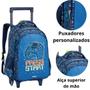 Imagem de Kit Mochila De Rodinha e Estojo Infantil Masculina