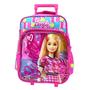 Imagem de Kit Mochila De Rodinha e Lanch Escolar Barbie 41442 - Luxcel