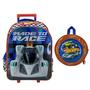 Imagem de Kit Mochila de Rodinha e Lancheira Hotwheels 41502 - Infantil - Luxcel