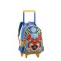 Imagem de Kit Mochila de Rodinha Infantil Pet Heroes Tam. G Seanite