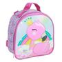 Imagem de Kit Mochila de Rodinha Lancheira e Estojo Flamingo Yepp MIF5329