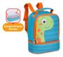 Imagem de Kit Mochila De Rodinha + Lancheira Infantil Clio Pets Escolar Dino