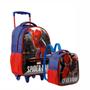 Imagem de Kit Mochila de Rodinhas e Lancheira Spider Man R1 - Xeryus