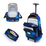 Imagem de Kit Mochila de Rodinhas Guelph Infantil Meninos com Estojo Duplo, Lancheira Térmica Reforçado Mochila Infantil Forte Volta às Aulas