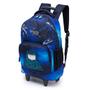 Imagem de Kit Mochila de Rodinhas Guelph Infantil Meninos com Estojo Duplo, Lancheira Térmica Reforçado Mochila Infantil Forte Volta às Aulas