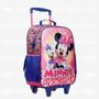 Imagem de Kit Mochila De Rodinhas Lancheira E Estojo Minnie Disney