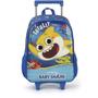 Imagem de Kit Mochila de Rodinhas Lancheira Luxcel Baby Shark Azul