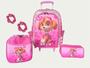 Imagem de Kit mochila de rodinhas skye meninas infantil rosa patrulha canina