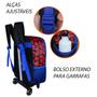 Imagem de Kit Mochila De Rodinhas Superman Com Estojo Infantil Escolar