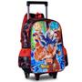 Imagem de Kit Mochila Dragon Ball Goku 2 Em 1 Rodinha Tam G Infantil