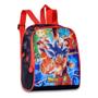 Imagem de Kit Mochila Dragon Ball Goku 2 em 1 Rodinha Tam G Infantil Lancheira Térmica Estojo Duplo