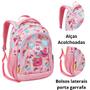 Imagem de Kit Mochila e Estojo Creche Infantil Frente Transparente