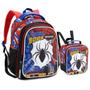 Imagem de Kit Mochila e Lancheira Creche Infantil Spider