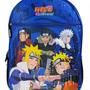 Imagem de Kit Mochila e Lancheira Escolar Infantil Naruto Leaf 978H