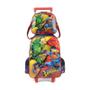 Imagem de Kit Mochila e Lancheira Infantil Super Man Homem Original