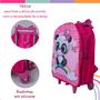 Imagem de Kit mochila escolar com carrinho Panda Baby