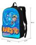 Imagem de Kit Mochila Escolar Com Estojo Infantil Naruto Volta Às Aula