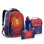 Imagem de Kit Mochila Escolar Com Lancheira Estojo Super Spider 2024