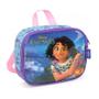 Imagem de Kit Mochila Escolar Disney Encanto Rodinhas Tam G Lancheira