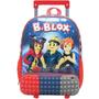 Imagem de Kit Mochila Escolar Estojo Lancheira C/Pop It Meninos B-Blox