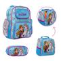 Imagem de Kit Mochila Escolar Feminina Frozen Com Lancheira Térmica