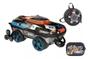 Imagem de Kit Mochila Escolar Hot Wheels Terrain Storm 3d Rodinhas G