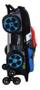 Imagem de Kit Mochila Escolar Hot Wheels Terrain Storm 3d Rodinhas G