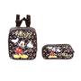 Imagem de Kit Mochila Escolar Infantil Mickey Mouse Com Rodinhas