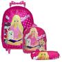 Imagem de Kit Mochila Escolar Infantil Princesa Barbie e a Pop Star