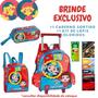 Imagem de kit mochila  Escolar Infantil rodinha Personagens