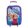 Imagem de Kit Mochila Escolar Infantil Rodinhas Frozen Rosa Tam G