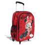 Imagem de Kit Mochila Escolar  Infantil Rodinhas Minnie  G Vermelha