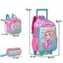 Imagem de Kit Mochila Escolar Infantil Sereia Princesa Meninas Oficial