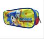 Imagem de kit Mochila Escolar Infantil Sonic Costas