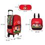 Imagem de Kit Mochila Escolar Infantil Super Mario e Lancheira Estojo