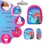 Imagem de Kit Mochila Escolar Menina Ariel Costas + Lancheira Infantil