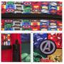 Imagem de Kit Mochila Escolar Menino Grande Vingadores Toys 2U 3 Itens