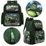 Imagem de Kit Mochila Escolar Menino Incrivel Hulk com Itens Toys 2U