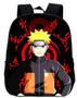 Imagem de  Kit Mochila Escolar Naruto + Camiseta Anime + Relógio Digital
