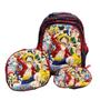 Imagem de Kit Mochila Escolar ONE PIECE  Menino Rodinhas