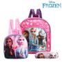 Imagem de Kit Mochila Escolar Pequena Frozen 2 Elsa e Anna De Costas