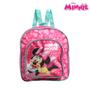 Imagem de Kit Mochila Escolar Pequena Minnie Mouse Rosa De Costa